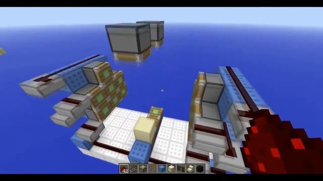 Minecraft Механизмы #20 Дверь крипер 3x3 смотреть онлайн