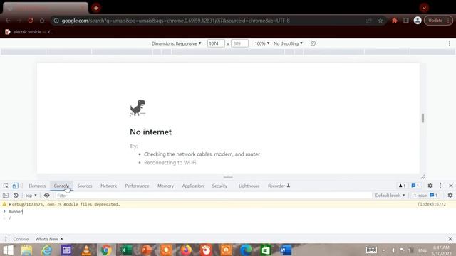 Make highest score in T-Rex (dragon) offline chrome game | Easy Hack Cheat by Muhammed Umais смотреть онлайн