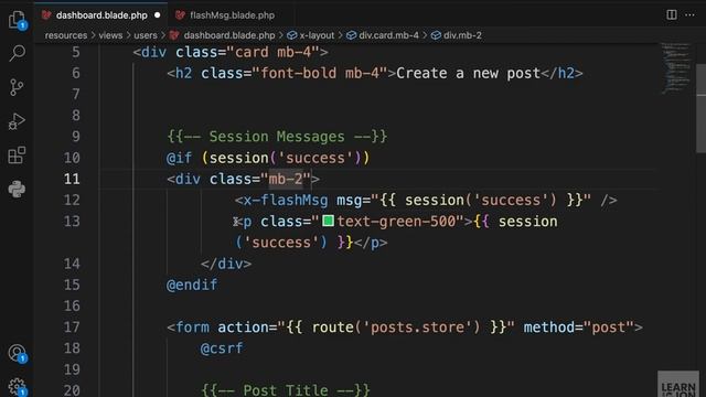 LARAVEL 11 Crash Course for Beginners 2024 ｜ #18 Component Prop