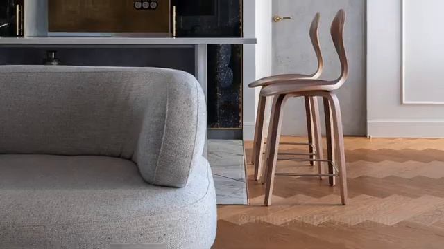 Проект апартаментов в Москве. Кухонная зона./ Moscow apartment design. Kitchen zone. смотреть онлайн