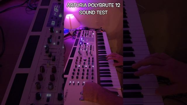 Тестирую шикарный аналоговый синтезатор Arturia PolyBrute 12. Невероятная тембральная вариативность.