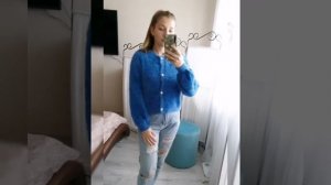 Милый пушистик - уютный кардиган с Aliexpress. Обзор и примерка товаров с Алиэкспресс