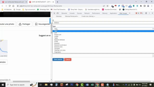 Web scrapping from yelp.com | data scraping by web scraper from yelp website | how to use Yelp.com