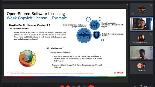 Open Source Software Licensing | Ankur Pandey | IIT Kharagpur Law School | RGSOIPL