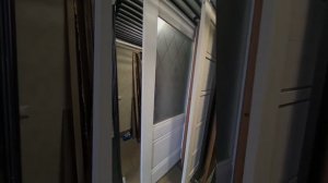 Двери Феррони. Образцы в офисе.