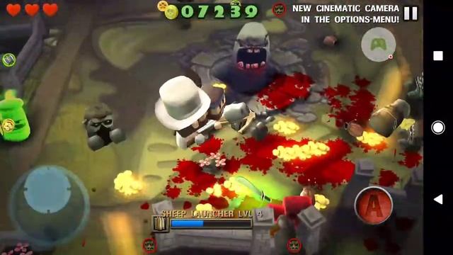 Minigore 2: Zombies Graveyard Monstrosity HD Game Play смотреть онлайн