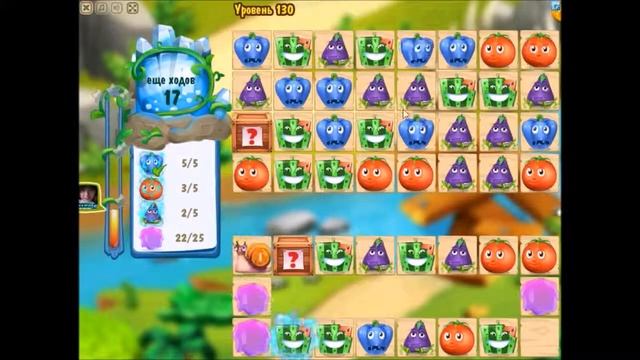 Как пройти 130 уровень в игре "Магическая Кухня 2" смотреть онлайн