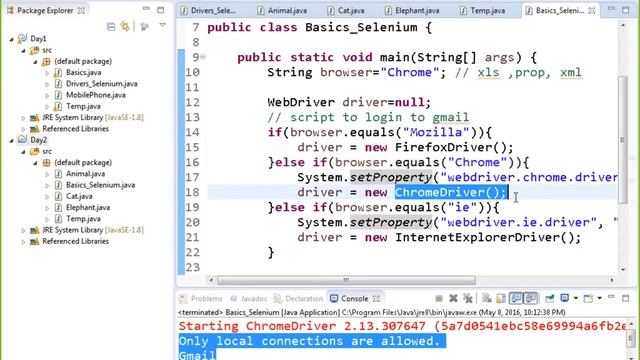 Selenium Webdriver Java Tutorial 4
