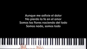 Somos Nada - Christina Aguilera (Original Key Karaoke) - Piano Instrumental Cover with Lyrics