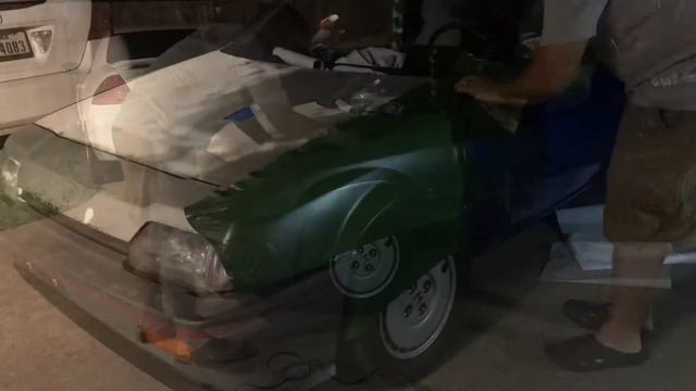 First Time Vinyl Wrap - Honda CRX Fender смотреть онлайн