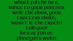 Finnegans Wake - The Irish Rovers