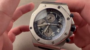 Audemars Piguet Royal Oak Offshore Chronograph 25770ST.OO.A001KE.01 Audemars Piguet Watch Review