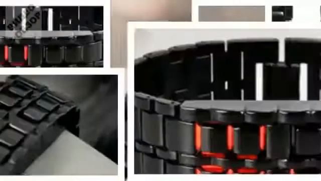 535 Мужские модные часы Железный Самурай  Описание Видео обзор