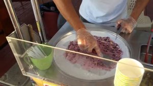 Тайское мороженое | Жареное мороженое | Ice cream rolls