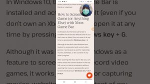 How to Screenshot in Microsoft Edge Full Page