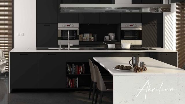 Кварцевый агломерат VicoStone BQ 8815 MISTERIO смотреть онлайн