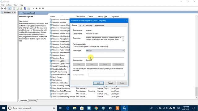 How to fix Window Update can't update Error (0x80070422) смотреть онлайн