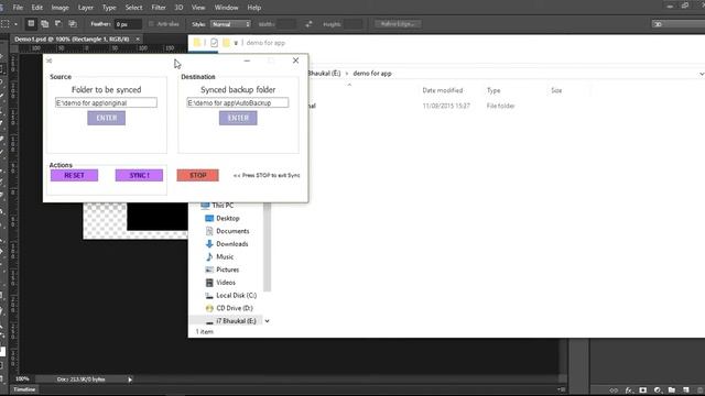 LIVESYNC(local) - DesktopApp