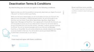 How to deactivate apple ID?