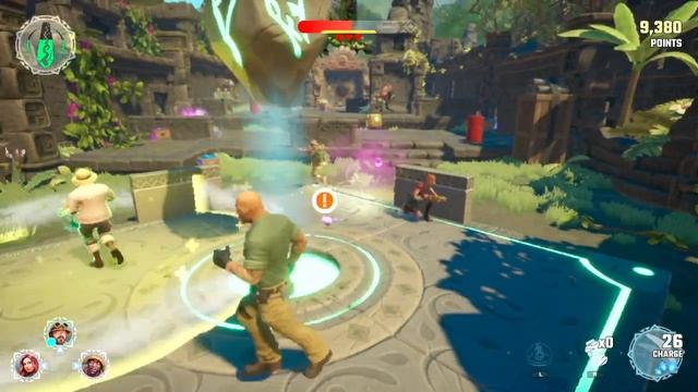 Jumanji: The Video Game (Nintendo Switch) -Jungle Hideout -Professor Bravestone Walkthrough 100% смотреть онлайн