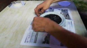 Часы из корзины сцепления