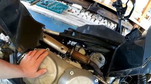 Ремонт двигателя Стелс Леопард часть1