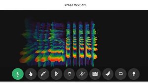 Spectrogram - Chrome Music Lab