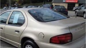 1999 Plymouth Breeze Used Cars Uniontown PA