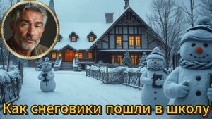 Как СНЕГОВИКИ пошли в школу-