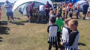 Newcastle Blue Star U8 West Dentons Jac Sheldon Trophy winners