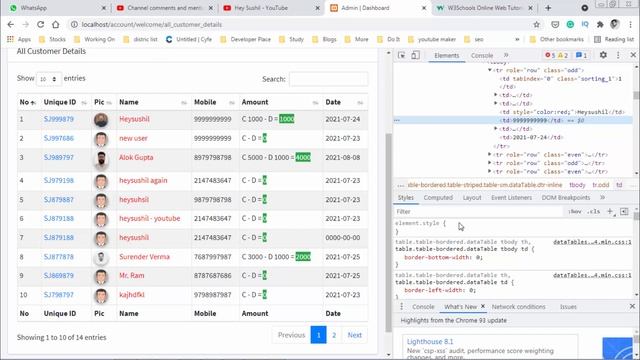 How to inspect element in chrome for css html in hindi