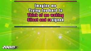 Phantom Of The Opera - Think Of Me - Karaoke Version from Zoom Karaoke