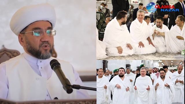 Nuriddin xoji domla xaj safari haqida yig'lab aytib berdi
