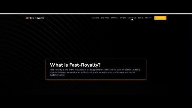 Обзор платформы арбитража криптовалюты Fast Royalty, отзывы