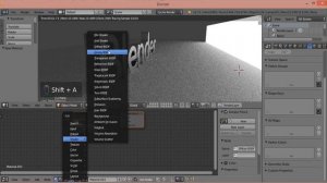 Blender text tutorial Beginner - Make cool metallic 3d text in blender