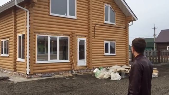 Обработка деревянных домов