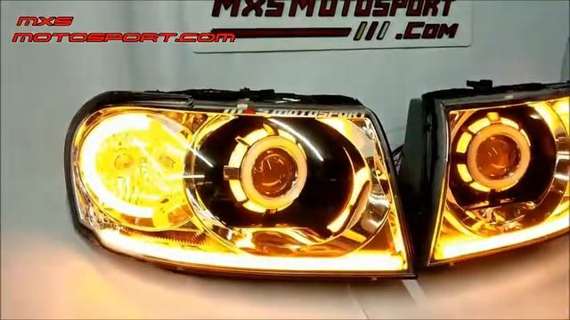 V1788 Tata Safari Dicor LED Daytime Robotic Eye Projector Headlights with Turn Signal Mode by MxsMo смотреть онлайн