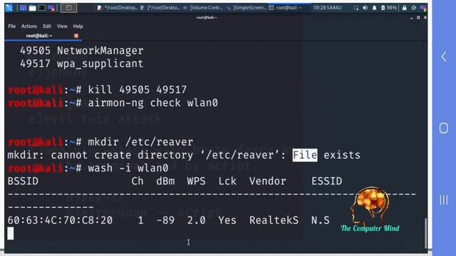 🧑💻WiFi WPS Pin Brute Forcing Using Rever And Airgeddon in Kali Linux In Hindi@bgmi mod Hack