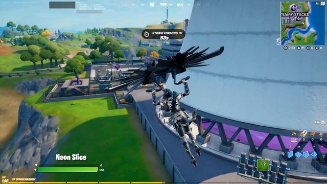 *NEW* OATHMAKER'S AXE GAMEPLAY - FORTNITE RAPTORIAN THE BRAVE PICKAXE