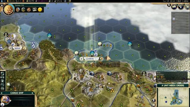 Civ 5 Brave New World playtrough, part 6: a Knight to remember смотреть онлайн