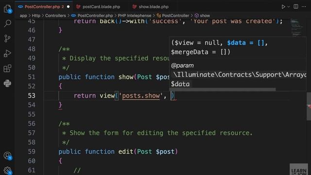 LARAVEL 11 Crash Course for Beginners 2024 _ #21 Single Post