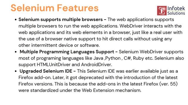 Selenium introduction & features | Selenium Full Course Tutorial