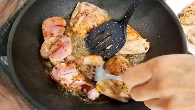 Быстрое и вкусное ВТОРОЕ из КУРИЦЫ. Рецепт кавказской кухни. Курица по-кабардински.