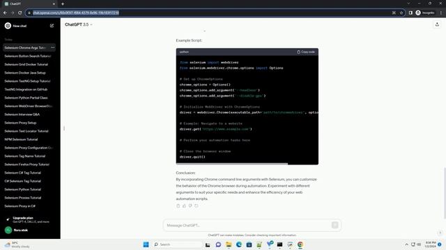 selenium chrome command line arguments