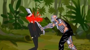 Zombie Mario Vs Chainsaw Man , Uber Jason, Sonic Exe, Super Tyrant, Chrome Skull.