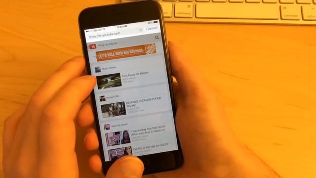 How to View the Desktop Version of a Website in iOS 8 Safari смотреть онлайн