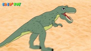 No one's brave from the start 6ㅣdinosaurs cartoon for childrenㅣCoCosToy