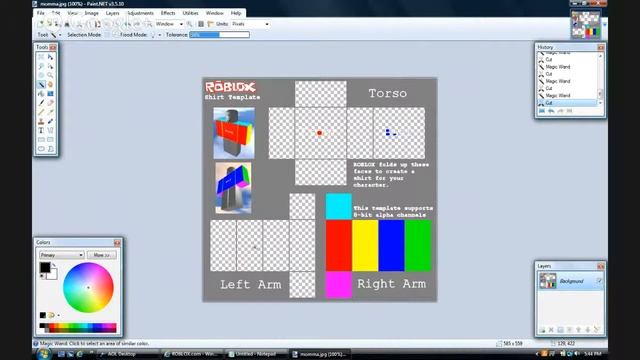 [ROBLOX] How To Make A Shirt [Basic Version] смотреть онлайн