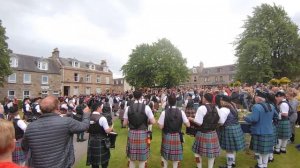Aberlour Highland Games - Scotland the brave, The Square Aberlour, Scotland.
