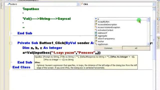 VisualBasic NET 2008 Ders 13  İnputBox Örnek 1   Mozilla Firefox